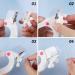 Adjustable U-Shaped Acrylic Nail Clipper with Nail File - Stainless Steel Trimmer for Nail Art - Buy Online on GoSupps.com