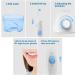 Turewell Electrical Mouth Shower - Professional Oral Irrigator with 10 Adjustable Water Pressures 600ml Capacity & 8 Nozzle Tips - White - Buy Online on GoSupps.com