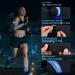 Flintronic LED Bracelet - 4 pcs Reflective Lighting Tape Safety Light Band for Night Running & Outdoor Sports - Unisex Blue - Buy Online on GoSupps.com