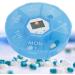 Brrnoo Automatic Medication Reminder with Timer | 7-Day Pill Organizer with Backlight - Blue - Buy Online on GoSupps.com
