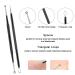 Pimple Popper Tool Kit - 10 Pcs Professional Comedone Extractor for Acne Removal - Buy Online on GoSupps.com