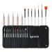 HAFNFUE Nail Art Brushes Set Gel Polish Nail Art Design Pen Painting Tools with Nail Extension Gel Brush Builder Nail Gel Brush Nail Art Liner Brush and Nail Dotting Pen Salon at Home Diy Manicure