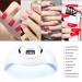 JEWHITENY 72W UV LED Nail Lamp with 4 Timers and Automatic Sensor for Gel Polish Curing - Buy Online on GoSupps.com