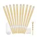 Natural Ear Candles Wax Removal Ear Wax Candles For Ear Candling Wax Removal Ear Candling Candles For Ear Cleaning Ear Wax Candling Ear Wax Removal Candle Ear Bulb Suction Baby (Yellow One Size) One Size Yellow