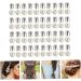 Anneome Decorative Rivets 150 Sets Pearl Claw Nails White Button Down Pearls Round Rivets Pearl Rivets Studs Clothing Mold 0.5X0.5X0.5CM White - Buy Online on GoSupps.com
