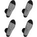 Noble Health Care Diabetic Non Skid Slipper Socks 4 Pack 10-13 - Hospital Quality - Buy Online on GoSupps.com