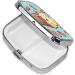 Ice Cream Printed Square Pill Box - Portable Travel Medicine Organizer | Shop Internationally - Buy Online on GoSupps.com