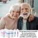 Buy Press Storage Box for Dentures - 2-Piece Set with Cleaner Brushes | Multi-Colored Blue & Pink - Ideal for Prosthetic Teeth Storage & Cleaning - Buy Online on GoSupps.com