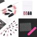 Sethexy Long Matte Black Ballerina False Nails - Bling Sparkle Pink Coffin Acrylic Nail Tips - 24 Press-On Fingernails for Women & Girls - Buy Online on GoSupps.com
