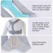 Back Posture Corrector Belt - Clavicle & Spine Support for Slouching - Unisex Gray | Improve Posture & Comfort - Buy Online on GoSupps.com