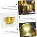 Coophya Foam Dishwasher Bart Soap Cream Bowl Essential Oil Foam Shell Face Cleaning Cup & Hairdressing Accessories Stainless Steel Golden 9x9x4.9cm - Buy Online on GoSupps.com