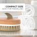 Lebr ke Dry Brush Bath Brush - With Practical Storage Bag - Perfect for Removing Dead Skin - Exfoliating Body Brush Exfoliating Brush - Buy Online on GoSupps.com