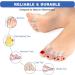 Gel Toe Separator & Stretcher for Yoga, Walking, Dancing - Bunion Relief & Toe Alignment for Women and Men - Buy Online on GoSupps.com