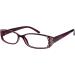 Shop Stylish Black & Purple Diamonte Reading Glasses - Value 2 Pack for Women | RR93-15 +3.50 Diopters - Buy Online on GoSupps.com