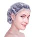 125Pcs Disposable Shower Caps - Plastic Shower Cap Disposable  Clear Waterproof Plastic Caps for Women Hair Spa Salon Hotel Travel