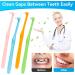 8 Pack Interdental Toothbrushes - Detailed Cleaning for Braces | Narrow & Jaw-Friendly - Buy Online on GoSupps.com