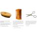 G.B.S Complete Beard Grooming Set | Scissors Boar Bristle Brush & Anti-Static Comb | International Shipping Available - Buy Online on GoSupps.com