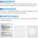 EVERLIT Island Dressing Bordered Gauze - Large Sterile Wound Care Bandage | Highly Absorbent Medical Grade Pad 4x4 Inch (50-Pack) - Buy Online on GoSupps.com