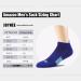 JOYNE Men's Low Cut Athletic Running Socks - 6 Pack, Multicolored - Buy Online on GoSupps.com