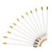 FOYTOKI 12pcs Eyebrow Pencil Sharpener Eyebrow Pencils Makeup Eyebrow Pen for Women Wooden White