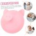 Minkissy Baby Mucus Removal Tool | 2-Piece Sputum Extractor for Toddlers | Silicone Burping Helper & Digestion Aid - Cartoon Pink 8.4x7.7cm - Buy Online on GoSupps.com