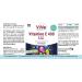 Vitamin E 400 IU - 120 Softgels | Antioxidant & Cell Protection | Quality German Supplements by ViVe - Buy Online on GoSupps.com