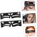Beavorty Eyebrow Stencil Kit 4 pcs Permanent Template Shaping Stencils Brow Black Supplies Shape Balance Tools Stencil Makeup 1 count (Pack of 1) Blackx2pcs - Buy Online on GoSupps.com