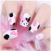 10ml Nail Powders Fuzzy Flocking Colorful Dust Manicure Nail Art Tips Nail Glitter Powder for Christmas Decoration Pink - Buy Online on GoSupps.com