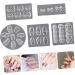 Coheali 15pc Silicone Nail Art Shapes - 3D Jelly Nail Decorations & Charms for DIY Nail Designs | International Shipping Available - Buy Online on GoSupps.com