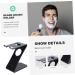Minkissy Tool Stand for Safety Razors & Shaving Brushes | Men's Beard & Razor Holders - Ideal for Old Fashioned Shaving - Buy Online on GoSupps.com
