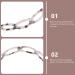 Mobestech French Tortoise Shell Headband Acetateh Hairband Non-slip Washing Face Hairband Shower Headband Hair Hoop Hair Accessories for Women Girls (Blue Tortoiseshell) - Buy Online on GoSupps.com