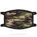 YNR Face Mask Washable Breathable Reusable Adult Mouth Protection Cover Shield Design Country Camo Army