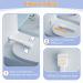 Safelon Child-Safe Toilet Lock Easy Tool-Free Installation | Baby Safety Toilet Seat Cover Lock (White) - Fits Most Toilets - Buy Online on GoSupps.com
