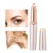 Buy Rose Gold Electric Eyebrow Trimmer - Lipstick Shaped Women s Shaver for Perfect Grooming | International Shipping - Buy Online on GoSupps.com