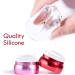 Clear Silicone Jelly Stamper Nail Dotting Pen Transparent Nail Stamper Scraper for French Tip Nails Art Design Manicure Tools (Set C) - Buy Online on GoSupps.com