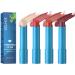 4Pcs Lip Tint Hydrating Natural Ingredients Watery Lip Gloss Hydrating Tinted Lip Balm Long-lasting Powerful Moisturizing Lipstick for Women and Girls (B)