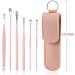 Guanli 6pcs Steel Ear Cleaner Wax Removal Spring Ear Pick Kit - Pink - Buy Online on GoSupps.com