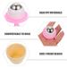 LALAFINA 2 STK Rollerball Massage Device | Manual Back Massage & Palm Body Roller | Portable Muscle Relief | Pink 6.5x5cm - Buy Online on GoSupps.com