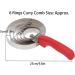 Curry Comb Reversible Stainless Steel Curry Comb Livestock Shedding Comb with Soft Touch Grip for Sheep Horses Cows(6 Rings) As shown - Buy Online on GoSupps.com