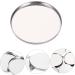 FOMIYES 60 Pcs Round Eyeshadow Empty Tray - Metal Makeup Pans & Magnetic Lipstick Tray | Travel-Friendly Stainless Steel Disk - Buy Online on GoSupps.com
