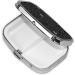 Supernatural Inspiration Stylish Square Pill Box | Portable Lightweight Electroplated Med Box with Two Safety Partitions for Medications - Buy Online on GoSupps.com