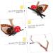 FRCOLOR 1 Pair Hairpin Glowing Antler Barrette Yule Decor Xmas Hair Accessories Luminous Hair Decorations Alligator Hair Clips Christmas Hair Clip Delicate Crocodile Skin Foam 15X5.5X2CM Colorful - Buy Online on GoSupps.com