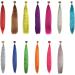 Red Striped Synthetic Feather Hair Extension Stick - 16 inch | Prinfantasy BZ239 - Buy Online on GoSupps.com