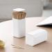 YOUNAFEN Modern Bamboo Toothpick Storage Bottle | Stylish Dental Floss Picks for Practical Use - Eco-Friendly & Functional - Buy Online on GoSupps.com