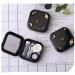 KCHYCV Moonstar Space Black Contact Lens Case Set - Portable & Stylish Contact Lens Storage - Buy Online on GoSupps.com