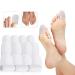WLLHYF 12PCS Soft Gel Toe Protector Gel Toe Cover Cushioning Toe Caps Toe Guards for Feet Running Walking Stop Toe Pain Silicone Toe Protector for Women Men