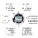 Rolilink Digital Stopwatch Timer - 100 Lap Metal Stop Watch for Sports Competition - Buy Online on GoSupps.com
