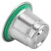 HEEPDD Dosettes de caf R utilisables Capsule de caf R utilisable en Acier Inoxydable Dosette Rechargeable pour les Amateurs de Brassage Domicile Nan
