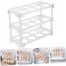 Mikikit Egg Holder 2 Pcs Transparent Egg Lattice Eggs Frame Holder Clear Egg Storage Holder Kitchen Supplies re-usable - Buy Online on GoSupps.com