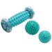 XPTIECK 3-part massage ball set for healthcare relaxation muscle training fitness hand training physiotherapy gym portable massage ball set